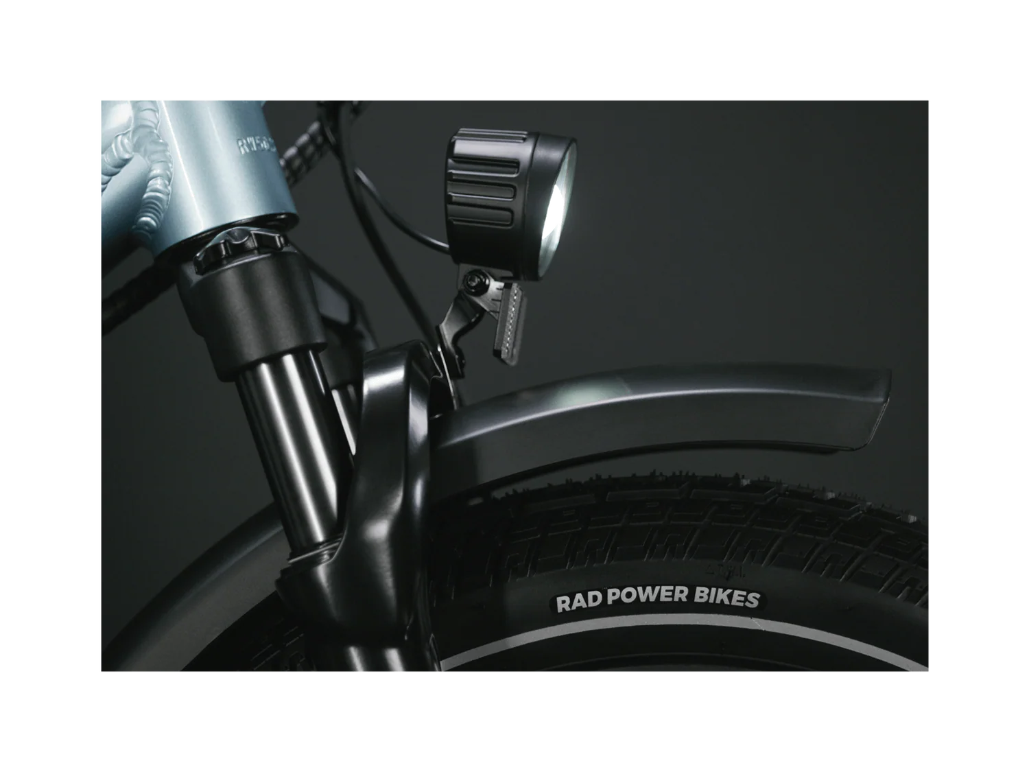 transparent_Wagon_5_Metallic_Blue_Glamshot_Headlight rad power bikes radwagon 5 electric cargo bike
